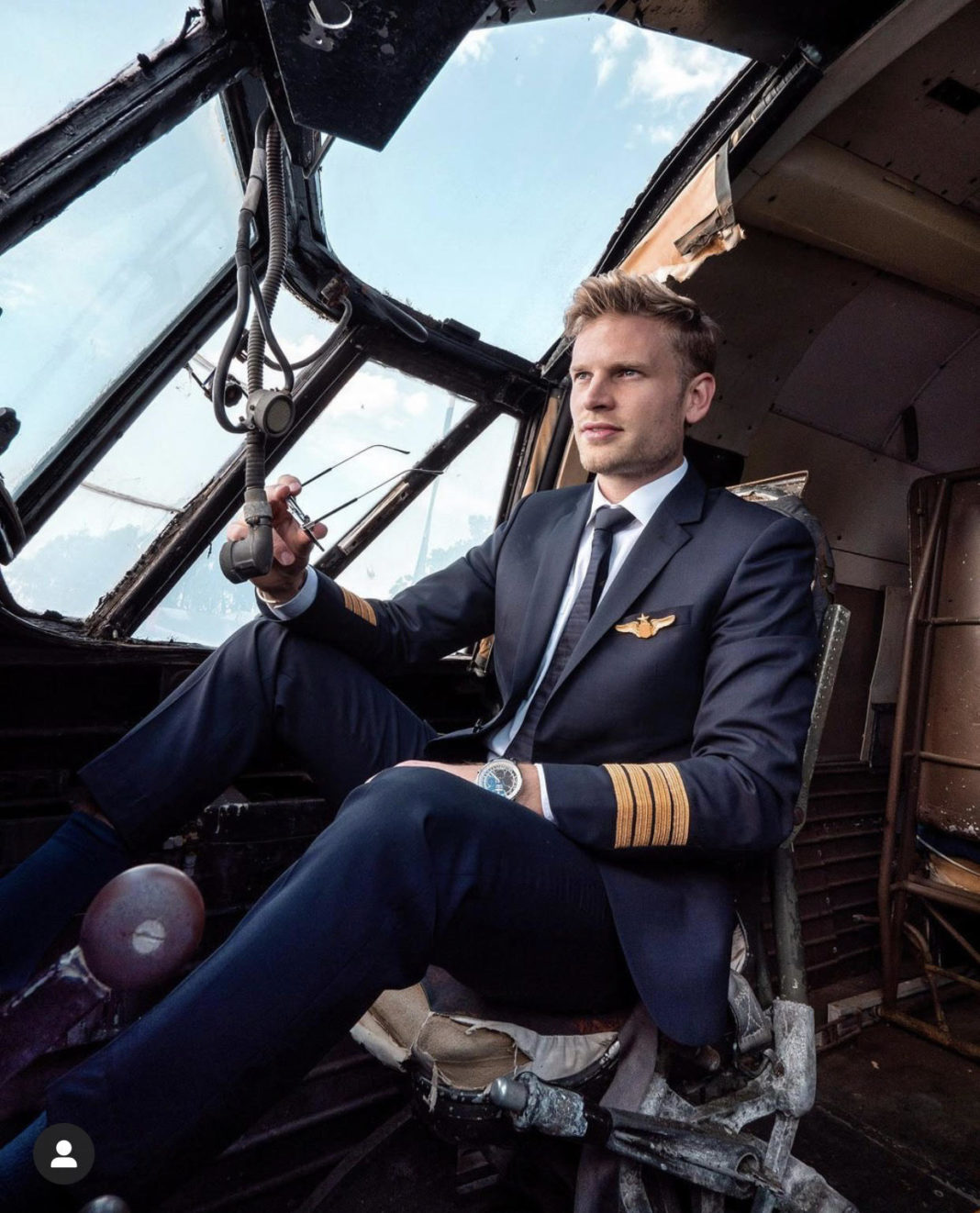 Patrick Biedenkapp the pilot who invites his followers to fly towards their dreams MANINTOWN